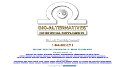 Desktop Screenshot of bio-alternatives.net